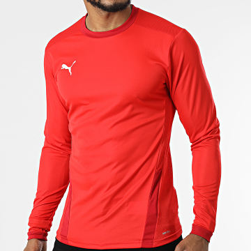  Puma - Tee Shirt De Sport Manches Longues 704260 Rouge