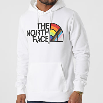  The North Face - Sweat Capuche Pride A7QCK Blanc
