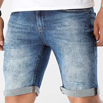  Only And Sons - Short Jean Ply Bleu Denim