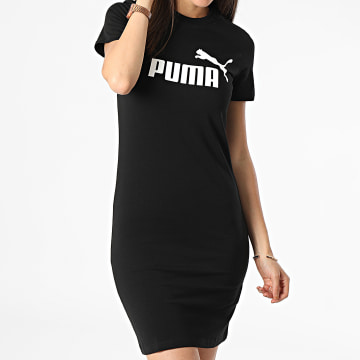  Puma - Robe Tee Shirt Femme 848349 Noir
