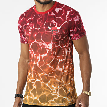  New Era - Tee Shirt 13083897 Chicago Bulls Rouge Orange