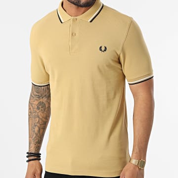  Fred Perry - Polo Manches Courtes M3600 Camel