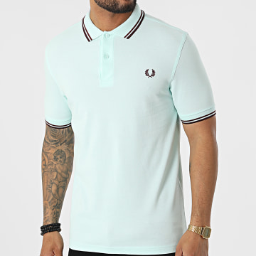  Fred Perry - Polo Manches Courtes M3600 Turquoise