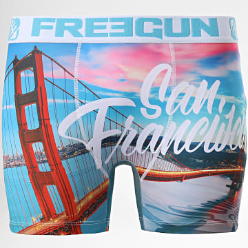  Freegun - Boxer San Francisco Bleu