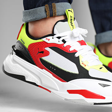  Puma - Baskets RS Fast Limiter 385043 White High Risk Red Black