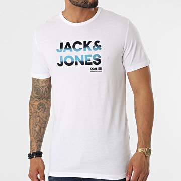  Jack And Jones - Tee Shirt Seth Blanc