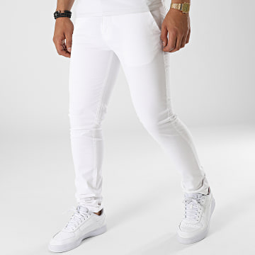  La Maison Blaggio - Pantalon Chino Tenali Blanc