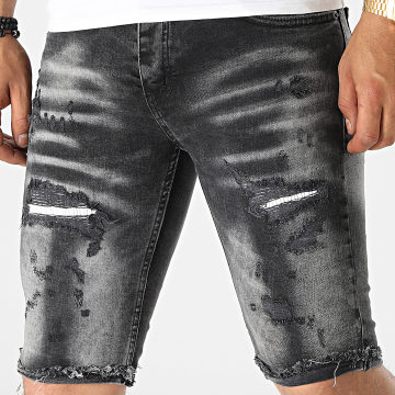  Classic Series - Short Jean Skinny 7038 Gris Anthracite