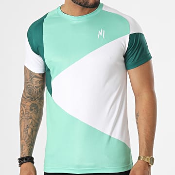  NI by Ninho - Tee Shirt 045 Jaune Blanc Vert