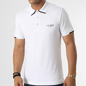  Guess - Polo Manches Courtes M2YP66 Blanc