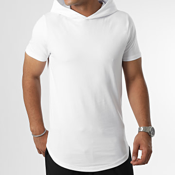  LBO - Tee Shirt Capuche Oversize 2549 Blanc
