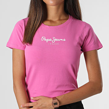  Pepe Jeans - Tee Shirt Femme New Virginia Rose