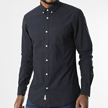 Only And Sons - Chemise Manches Longues Neil Life Bleu Marine