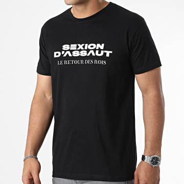 Sexion D'Assaut - Tee Shirt Le Retour des Rois Noir Blanc