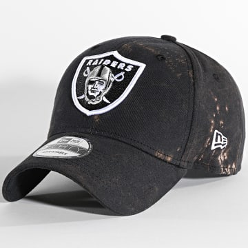  New Era - Casquette 9Forty Washed Pack Raiders Noir