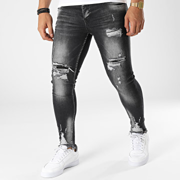  Classic Series - Jean Skinny DHZ-3781 Gris Anthracite