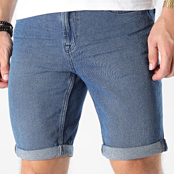  Only And Sons - Short Jean Ply Bleu Denim