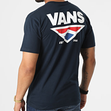  Vans - Tee Shirt A7S6T Bleu Marine