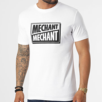 Madrane - Tee Shirt Méchant BW Blanc Noir