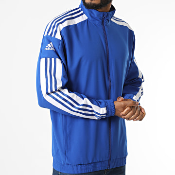Adidas Sportswear - Veste Zippée A Bandes GP6445 Bleu Roi