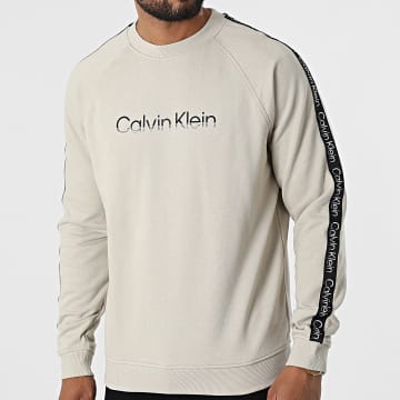  Calvin Klein - Sweat Crewneck A Bandes GMT2W307 Beige