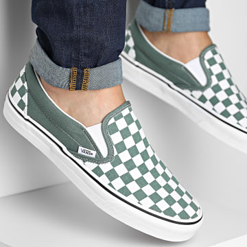  Vans - Baskets Classic Slip-On 5JMHYQW Color Theory Checkerboard
