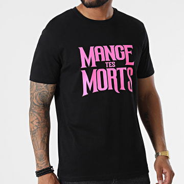 Seth Gueko - Camiseta Mange Tes Morts Negro Rosa