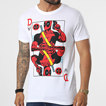  Deadpool - Tee Shirt Card Blanc
