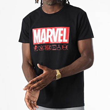  Marvel - Tee Shirt MEMARCOTS154 Noir
