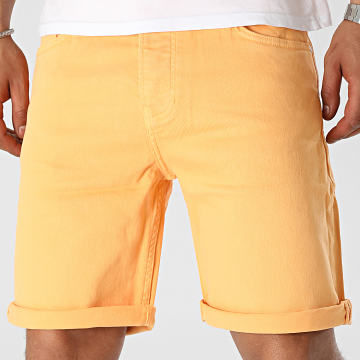 Classic Series - Pantalones cortos vaqueros B6086 Naranja