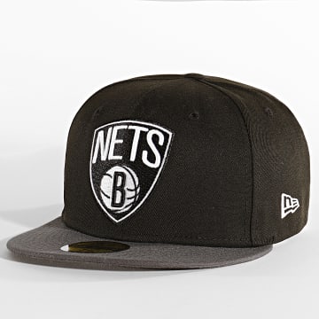  New Era - Casquette Fitted 9Fifty NBA Basic Brooklyn Nets Noir