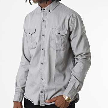 Classic Series - Chemise Manches Longues Gris