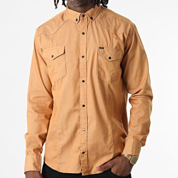 Classic Series - Camel shirt met lange mouwen