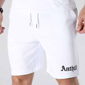  Anthill - Short Jogging Gothic Blanc Noir