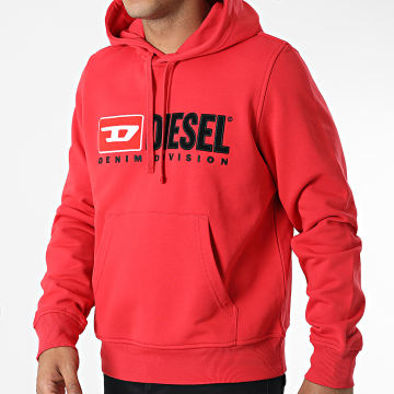  Diesel - Sweat Capuche A03757-OBAWT Rouge