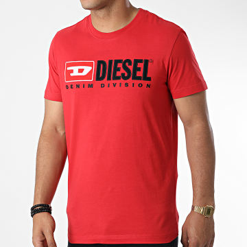  Diesel - Tee Shirt A03766-0AAXJ Rouge