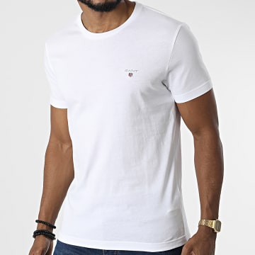  Gant - Tee Shirt Original Slim 234102 Blanc