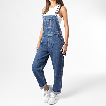 Tommy Jeans Mono vaquero azul de ajuste relajado Signature 3411 para mujer Ryses