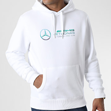  AMG Mercedes - Sweat Capuche MAPF1 701221826 Blanc