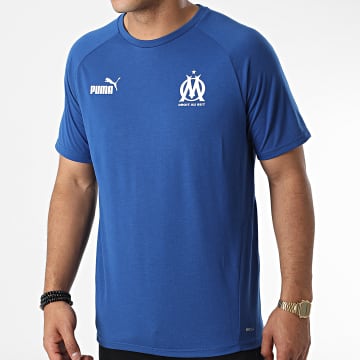  Puma - Tee Shirt OM Casuals 767298 Bleu Roi