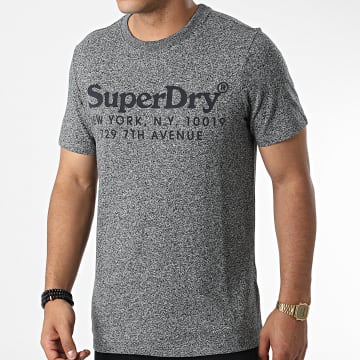 Superdry - Tee Shirt Vintage Venue Total M1011384A Gris Chiné