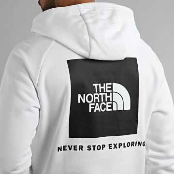  The North Face - Sweat Capuche Red Box A2ZWU Blanc
