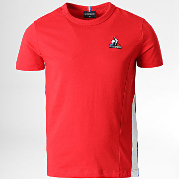  Le Coq Sportif - Tee Shirt Enfant 2210498 Rouge