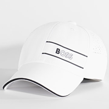  BOSS - Casquette Fitted 50472254 Blanc