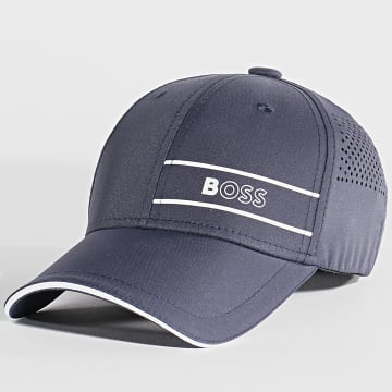  BOSS - Casquette Fitted 50472254 Bleu Marine
