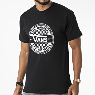  Vans - Tee Shirt Circle Checker A7S7C Noir
