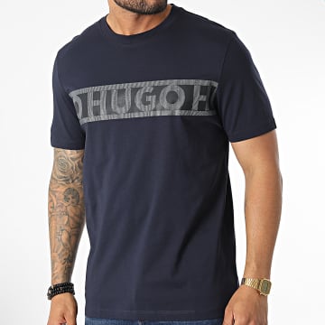 HUGO - Tee Shirt Dinotto 50475339 Bleu Marine