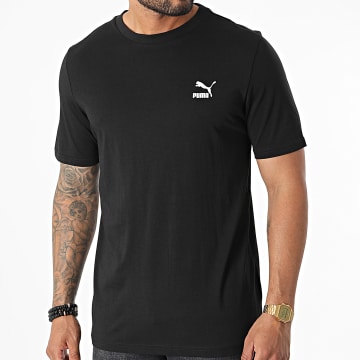 Puma - Tee Shirt Classics Small Logo 535587 Noir