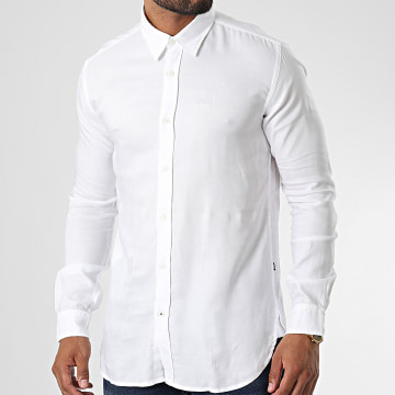  BOSS - Chemise Manches Longues Roger 50477825 Blanc