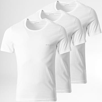 BOSS - Lote de 3 camisetas clásicas 50475284 Blanco